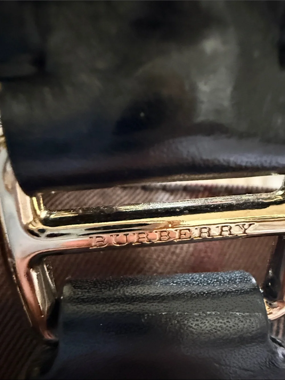 Burberry barbwire Classic Striped Tote Handbag in Brown and Black Canvas